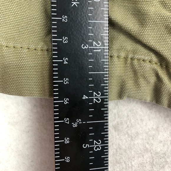 Trouve Women's Size X-Small Green Full Zip Long Sleeve Cotton Utility Jacket - Picture 7 of 13